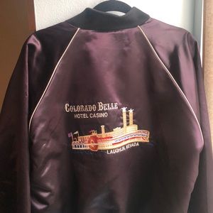 Colorado Belle Casino Reversible Bomber Jacket